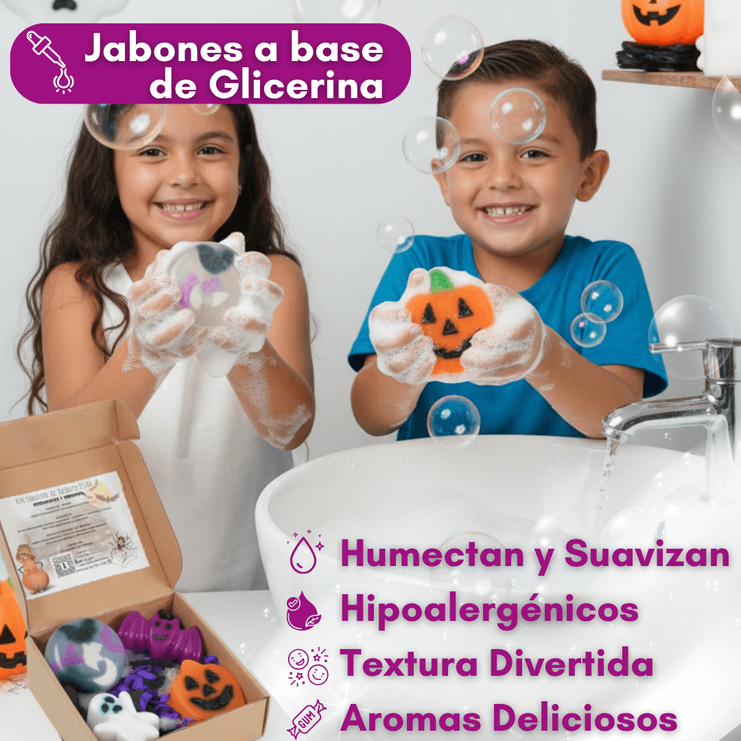 Set x4 Jabones Burbujas Divertidas