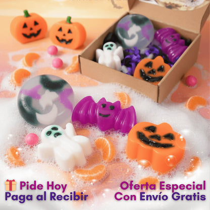 Set x4 Jabones Burbujas Divertidas